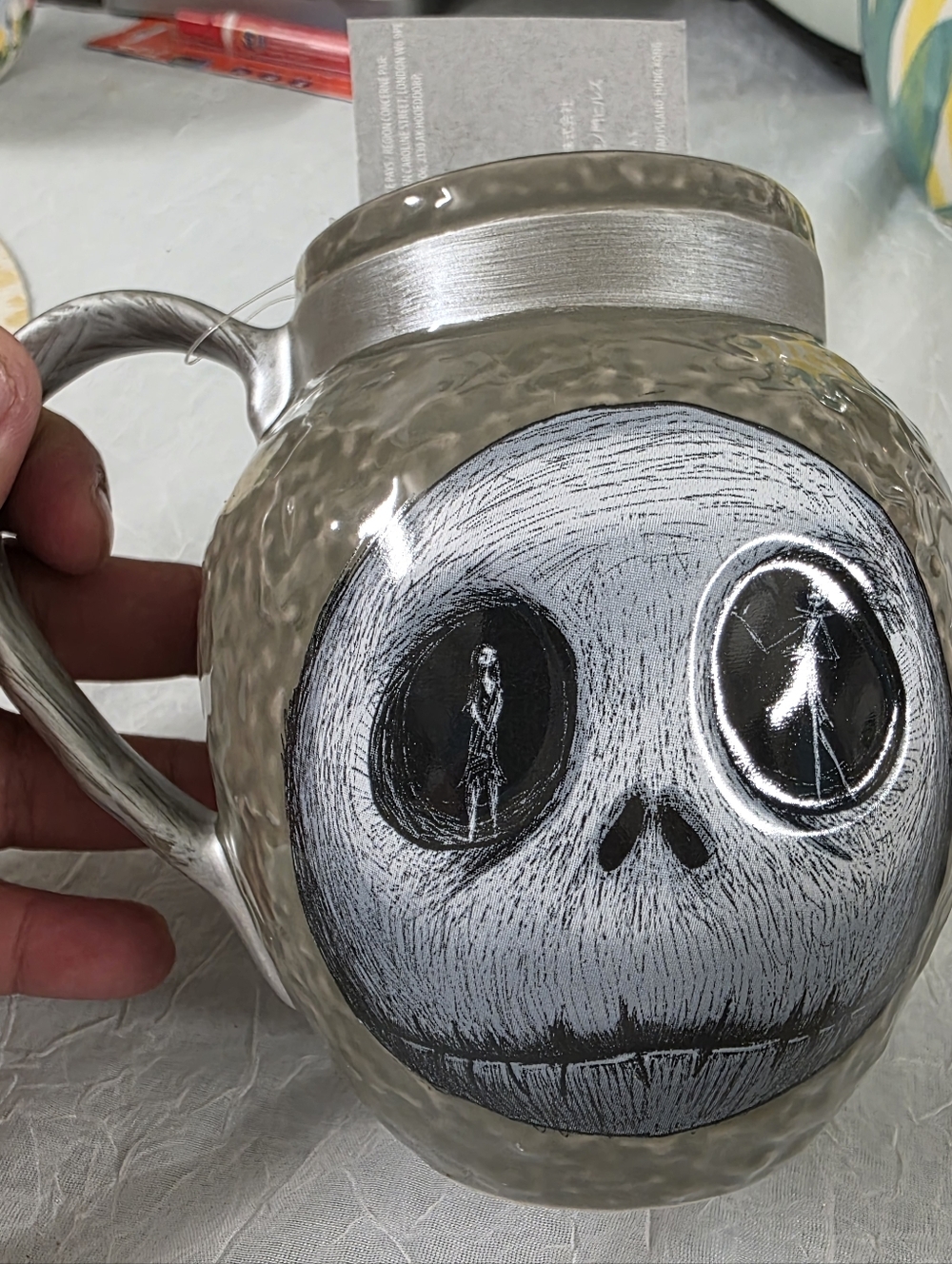 Disney Nightmare Before Christmas Deadly Night Shade Mug Limited Edition